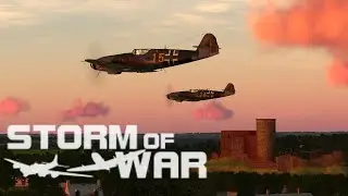Ненапряжное патрулирование парой. SoW server. DCS Bf-109K-4