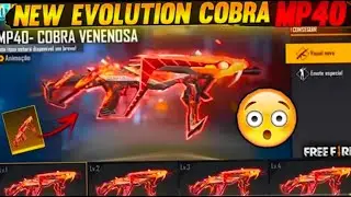 Evo Mp40 First Look | Evolution Mp40 In Free Fire | Free Fire Evo Mp40 | New Evolution Mp40 Skin