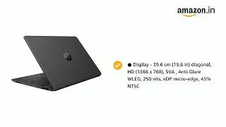 HP NB 255 G8 Laptop (AMD Ryzen 3-3250U/8GB DDR4 Ram/1TB HDD/15.6 inch HD/Windows 11/AMD Radeon