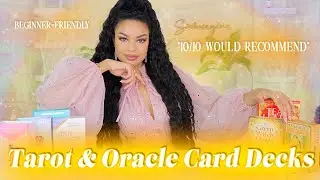 ✨🔮My Current FAVORITE TAROT & ORACLE DECKS💕Beginner's Tips + Q&A🔮✨