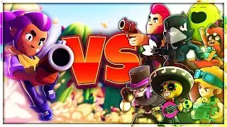 Brawl Stars Clutch Moments | Shelly Clutch | Fails & Wins