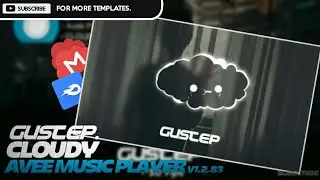 Avee Player Template | CLOUDY | By Gustep.