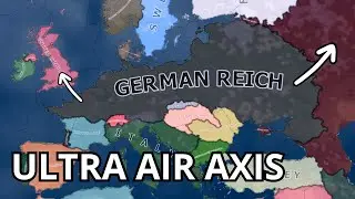 What if Axis Had Ultra Air Tech? | HOI4 Timelapse