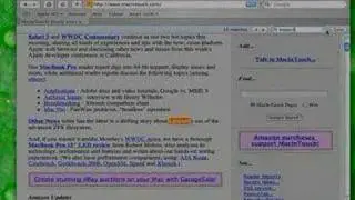 Macworld Video: Safari 3
