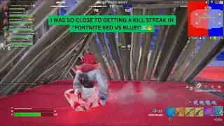 Healing in Fortnite's Red vs Blue is Broken