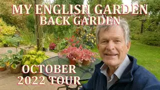 October Back Garden Tour - My English Garden in Flower  - 2022