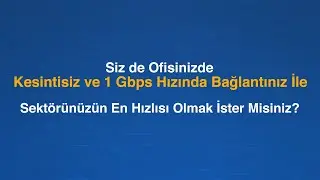 TurkNet’te tüm kurumsal fiber müşterileri 1 Gbps hızında!