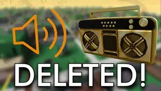 Goodbye, Roblox Boomboxes..