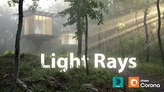 Light Rays And Fog With 3ds max & Corona Volume material 