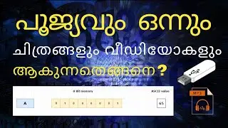 പൂജ്യവും ഒന്നും ചിത്രങ്ങളും വീഡിയോകളും ആകുന്നതെങ്ങനെ?💻🔢