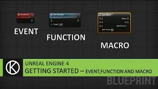 Unreal Engine 4 - Getting Started - Event, Function and Macro