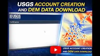 How create USGE account and download any data from here for free