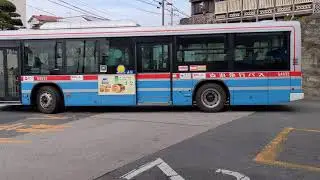 京浜急行バス三崎営業所　三崎東岡バス車庫戻り