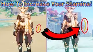 How To INCREASE Your Stamina In Genshin Impact!