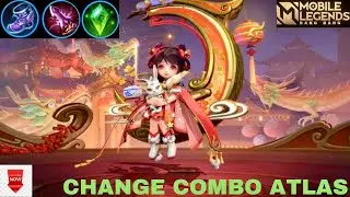 COMBO CHANG’E & ATLAS 🔥 BEST BUILD CHANG’E TERSAKIT 2023 - MLBB