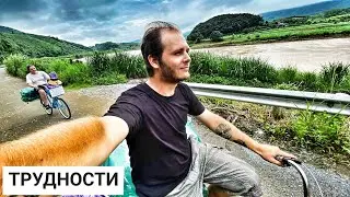День 73. Путешествие на велосипеде по Вьетнаму! Сложности, поиск ночлега в пути, голод! Едем в Ханой