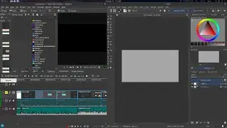 Equilux Dark Color Theme for Krita Kdenlive KDE Plasma and GTK Gnome