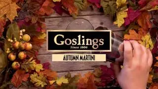 Goslings Autumn Martini