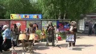 Индейцы с Эквадора в Сергиевом Посаде