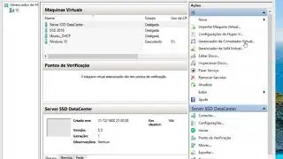 Configurando um rede Interna no Hyper-V