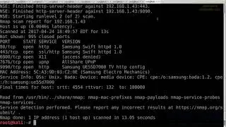 6 Nmap-определение портов.Обнаружение служб и версий