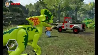 LEGO Jurassic World часть 47 начинаем искать красные блоки