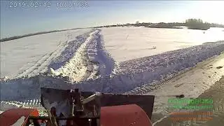 12 февраля. Отправка трактора ХТА-200 на ремонт с помощью К-744Р3.