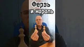 Ферзь и Король #chess #шахматы #ферзь #король
