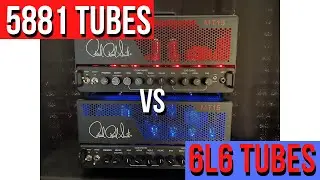 PRS MT15 - 5881 VS 6L6 Power Tubes