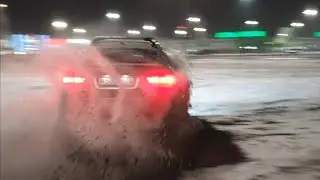 X6 валит боком Дрифт БМВ Х6 3.0d BMW