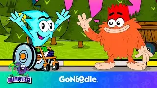 Fast Friends with Flash Bolton | Champiverse | GoNoodle