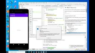 Using Android Studio to write Hello World after creating a new Android Virtual Device (AVD)