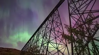 NORTHERN LIGHTS in Lethbridge, Alberta CANADA |  October 10, 2024