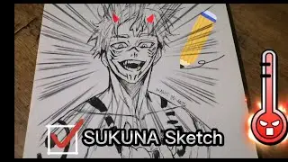 Ryomen Sukuna l Jujutsu Kaisen Drawing