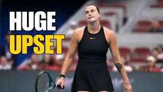 Aryna Sabalenka Falls to Karolina Muchova in the Beijing Open!  😱🎾