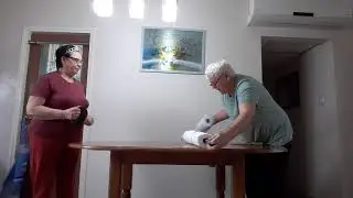 Карантин спорту и возрасту не помеха. "Домашний" теннис