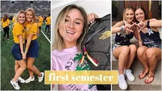COLLEGE UPDATE | classes, sorority, boys, dorm life!