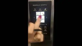 Инструкция по работе с панелью управления TOUCH печей UNOX