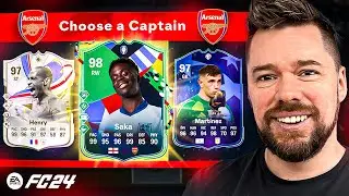 Arsenal Past & Present Draft Challenge! 🔥FC24 Ultimate Team