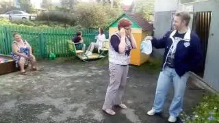 Лена зажигает на ДР Сережи