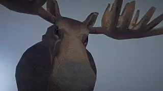 1000 DAYS in The Long Dark pt.4: THE MOOSE BATTLE!!!