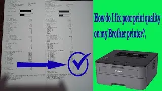 Light, faded, faint, dull, or blurry printed pages on brother HL -2320D printer,