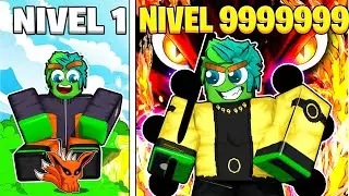 🍃 NARUTO MÁXIMO NIVEL 🔥 Roblox Anime Ninja War Tycoon