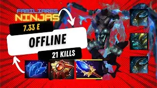 7.33e ✅Visage Offline Familiares NIVEL AVANZADO - Dota 2 Guia Completa COmo JUGAR ?#5 🔥 #dota2