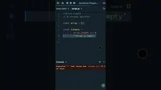 JavaScript Tricks | Understand Array.length ternary (?) operator | #shorts #codingshorts
