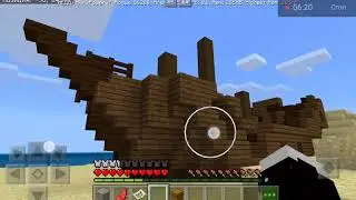 выживание в майнкрафт пе 1.6.0.5      1серия