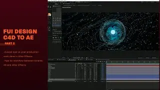 Oct 2021 Teaser for Patreon - FUI Design - Part 2 After Effects