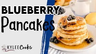 How to make Homemade Blueberry Pancakes