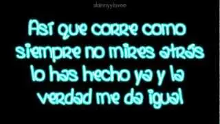 Corre - Jesse & Joy (lyrics/letra)