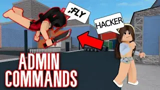 TROLLING With ADMIN COMMANDS In MM2...